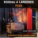 RIDEAU A LANIERES PVC FIXES